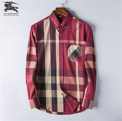 cheap burberry shirts free shipping|cheap burberry long sleeve shirt.